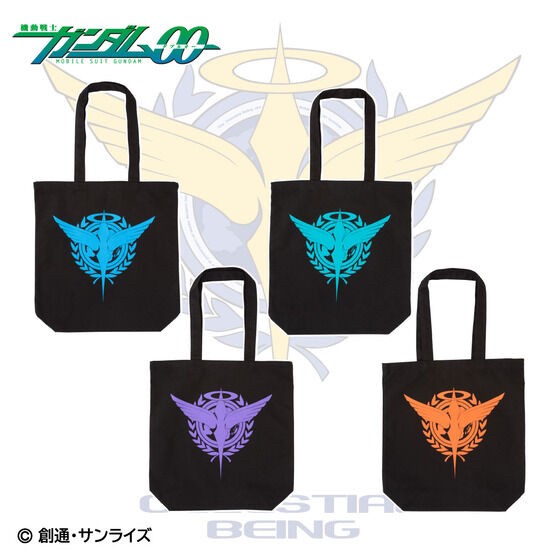 PRE-ORDER : Mobile Suit Gundam 00 Celestial Being Mark Tote Bag 4 Colors