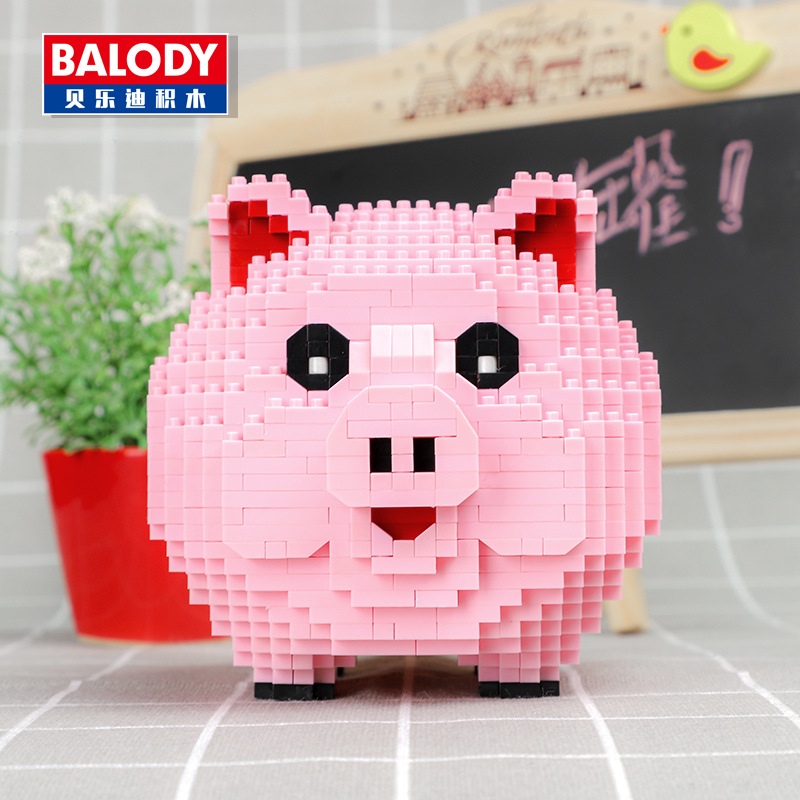 Balody 16117 Piggy Banks 1030pcs (เป็นกระปุกออมสินได้)