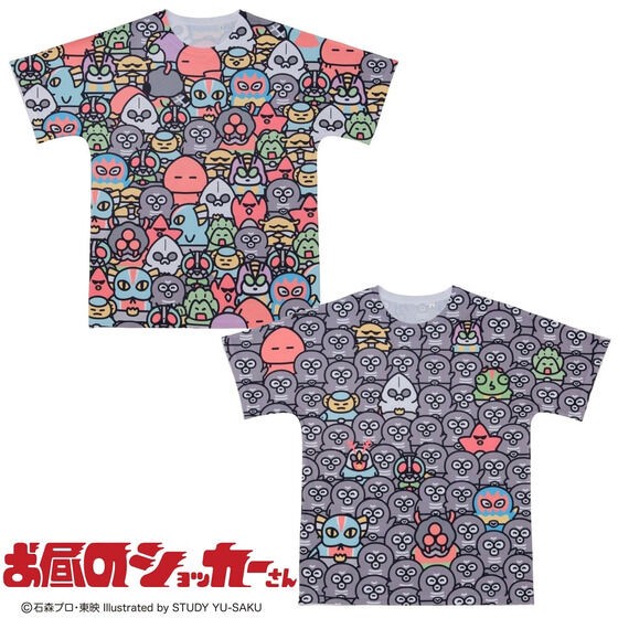 PRE-ORDER : Shocker-san at noon Full of Shockers Full Print T-shirt