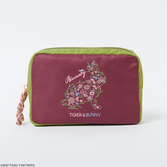 PRE-ORDER : ONOFFY FREE x TIGER & BUNNY 2 Embroidered Pouch