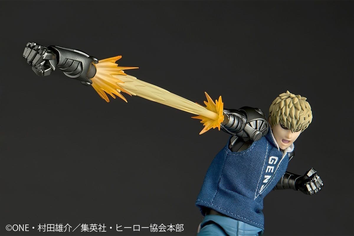 Pre-order : Revoltech Amazing Yamaguchi Genos (ONE-PUNCH MAN) Action Figure [with Bonus] by Kaiyodo
