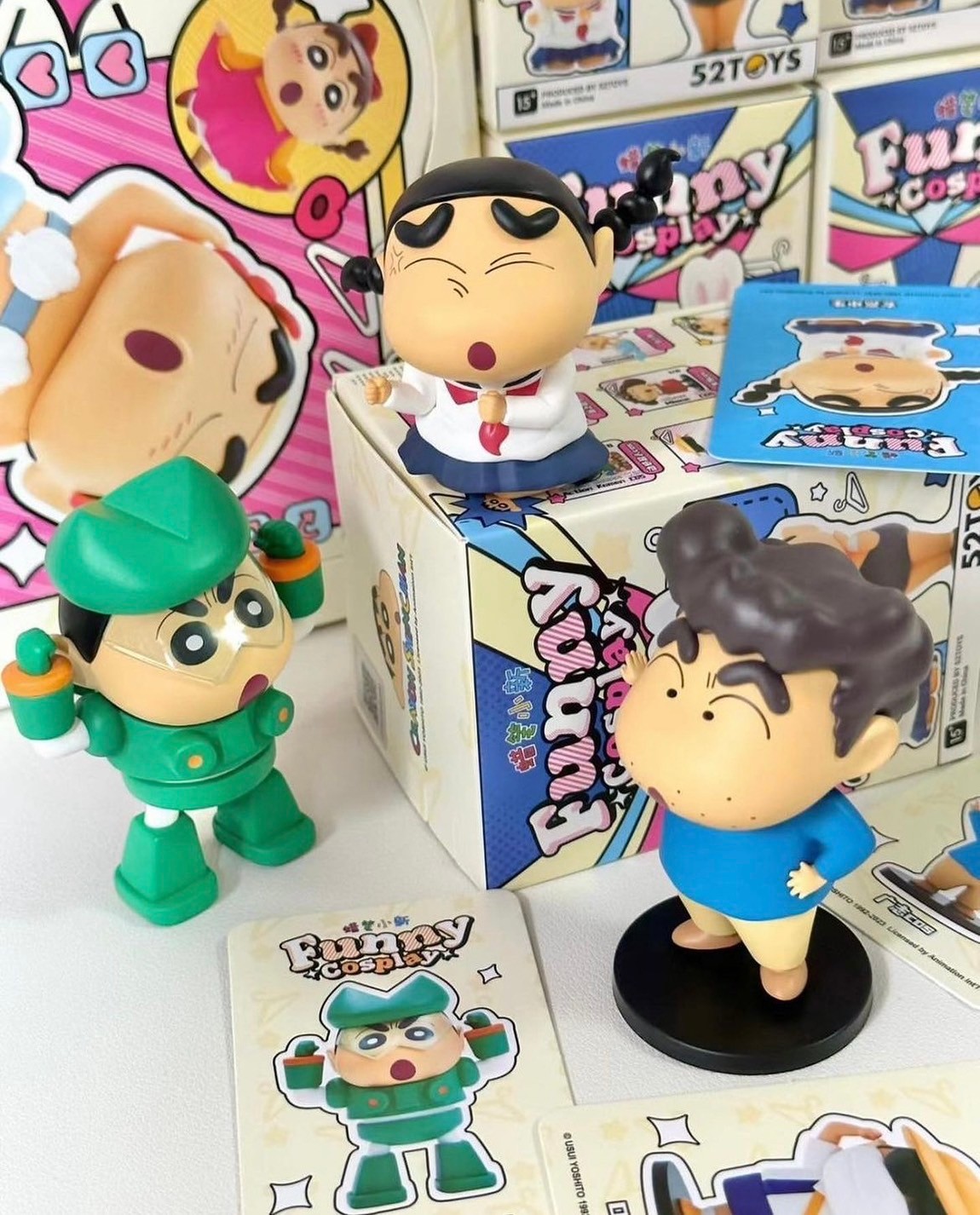 Crayon Shinchan - Funny Cosplay Series by 52Toys