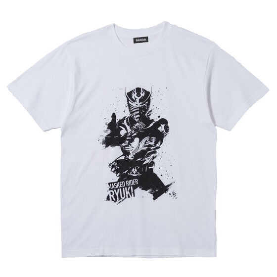 PRE-ORDER : Kamen Rider Ryuki T-shirt Ink Painting Style Pattern