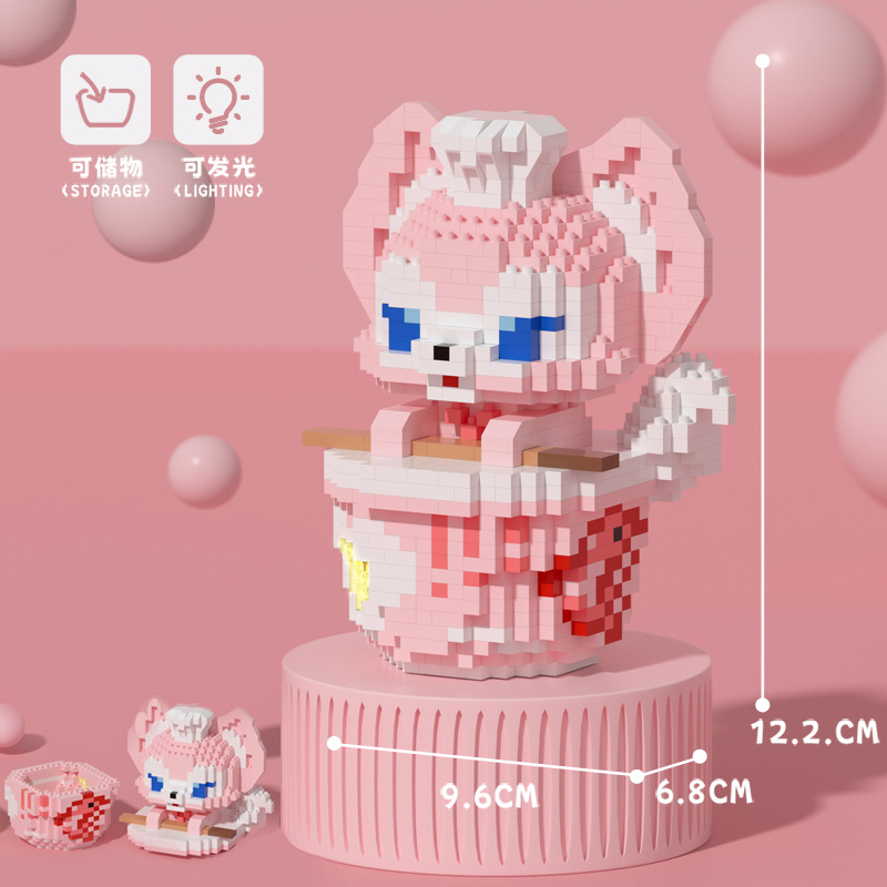 Mekansm Linabel & Stella Lou Ramen Cup (มีไฟ)