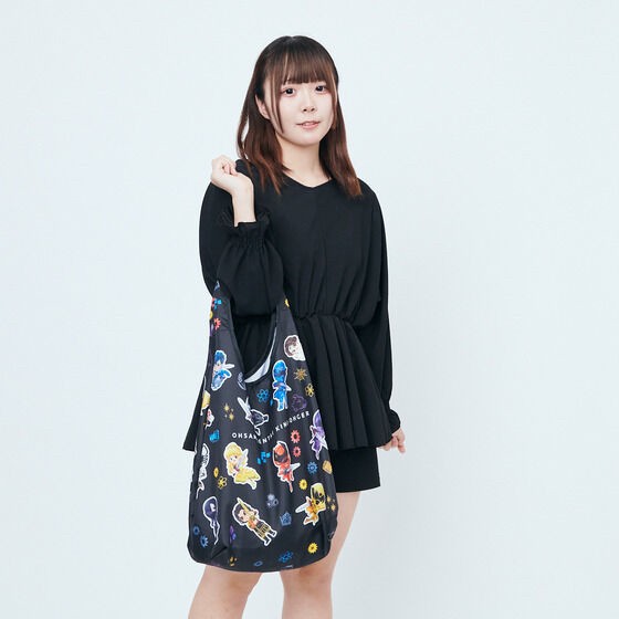 PRE-ORDER : Ohsama Sentai King-Ohger Deformed Foldable Tote Bag (Large) 7 Personalities