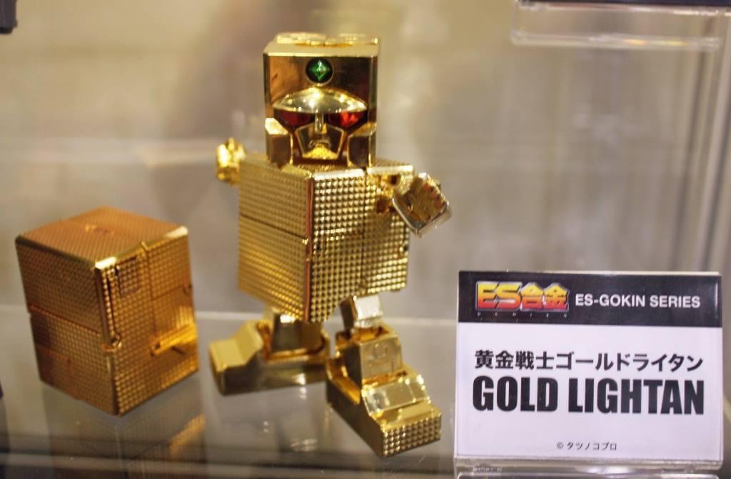 ES Gokin - DX Series 03 The Golden Warrior Gold Lightan (24K Gold Plated ver.) by Action Toys