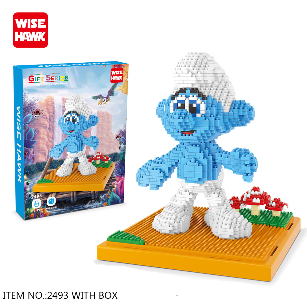 Wise Hawk 2493 Smurf 1,163pcs