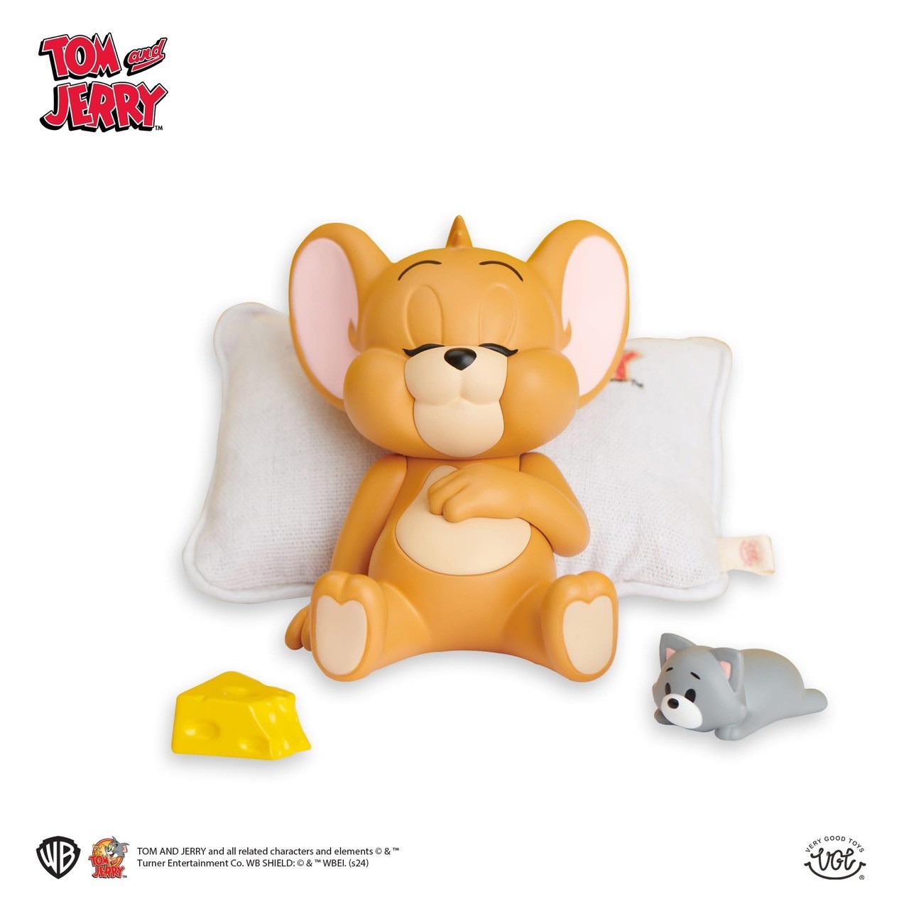 Pre-order : Tom and Jerry Sleepy Jerry with Little Tom by VGT (Very Good Toys)