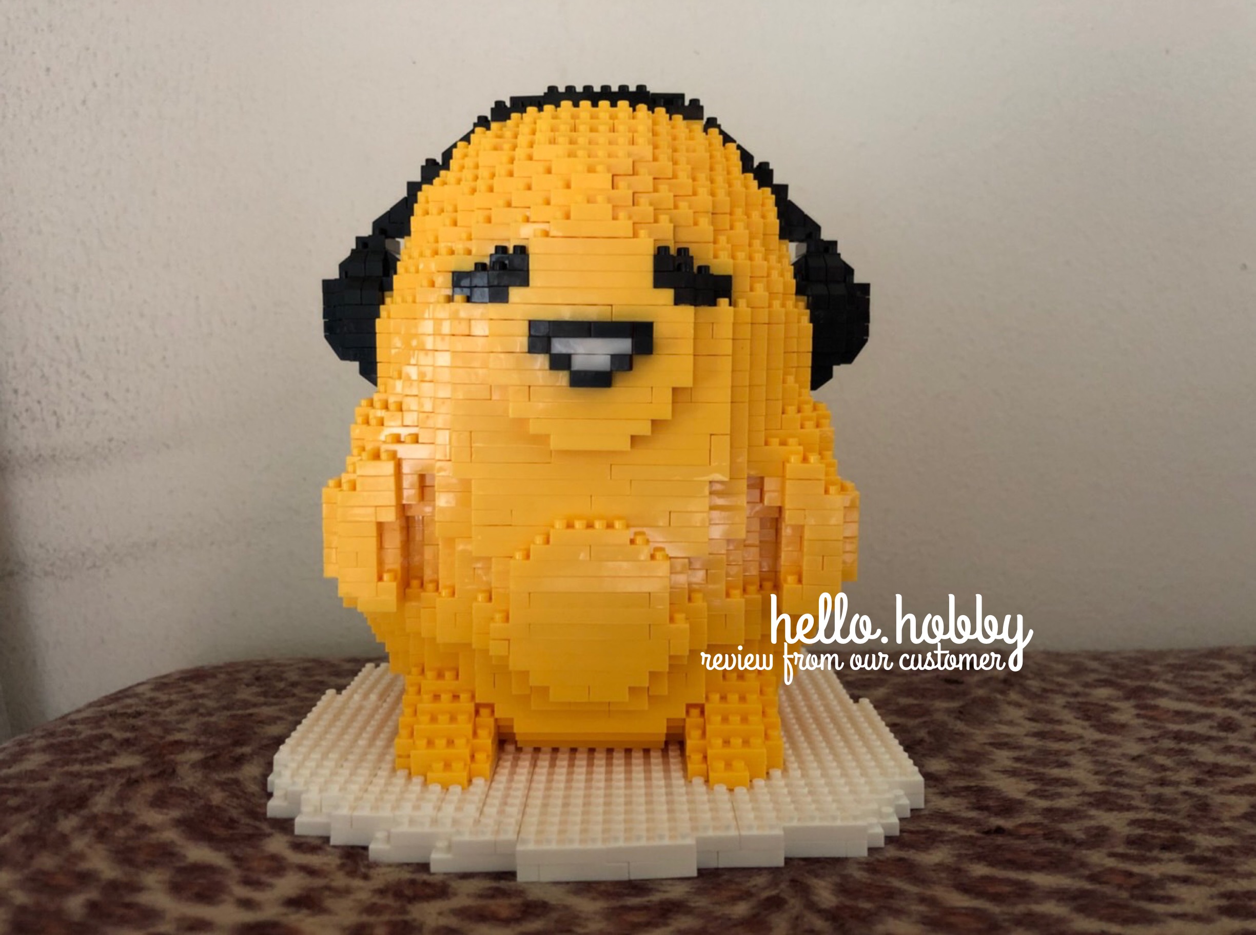 HC Magic 9030 Gudetama wears earphone 1600pcs