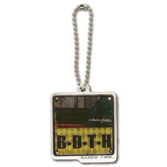 PRE-ORDER : JoJo's Bizarre Adventure: Stone Ocean Retro Signboard Keychain Part2