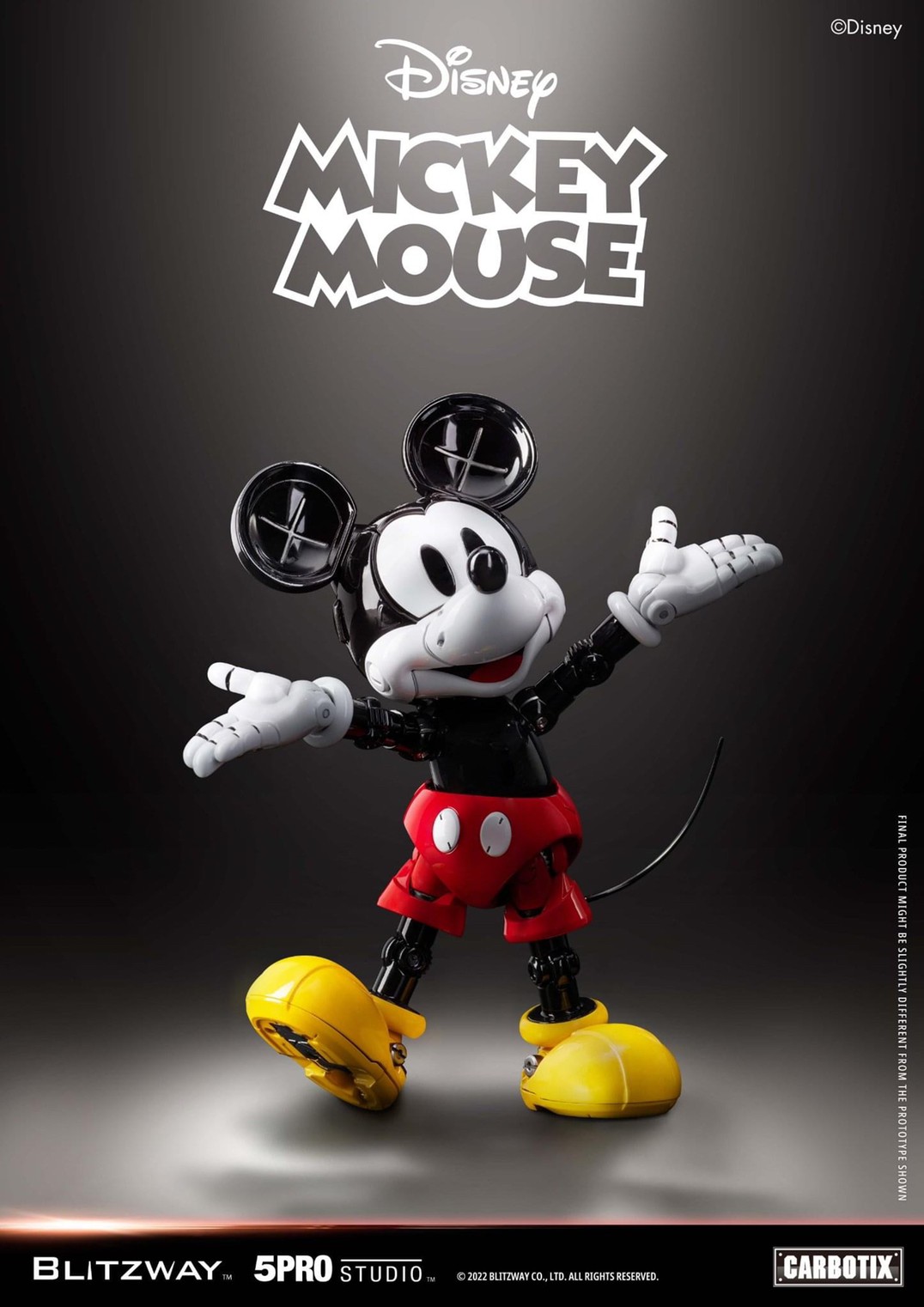 CARBOTIX Disney Characters Series Mickey Mouse / Donald Duck / Stitch by Blitzway x 5Pro Studio