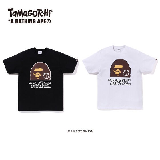 PRE-ORDER : Tamagotchi x A BATHING APE T-shirt 1-3