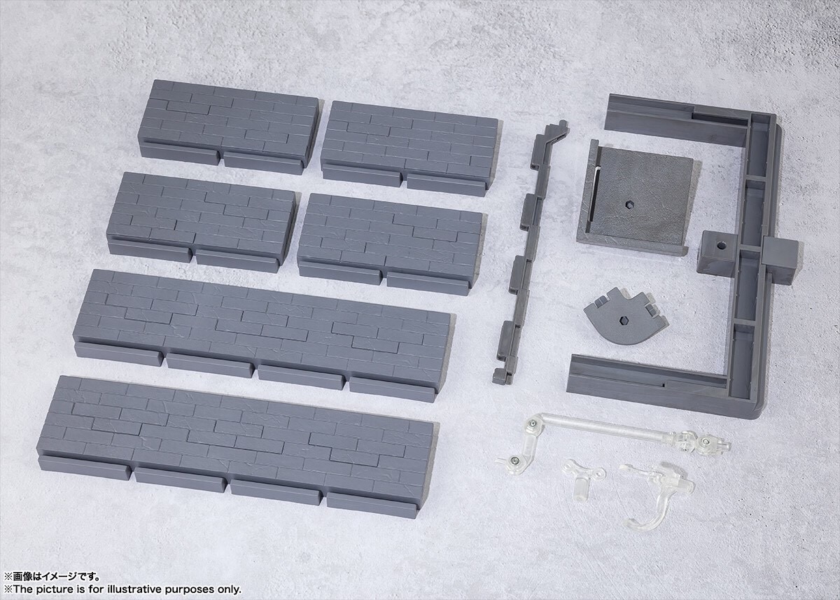 Pre-order : SOUL OPTION BRICK WALL (GRAY VER.)