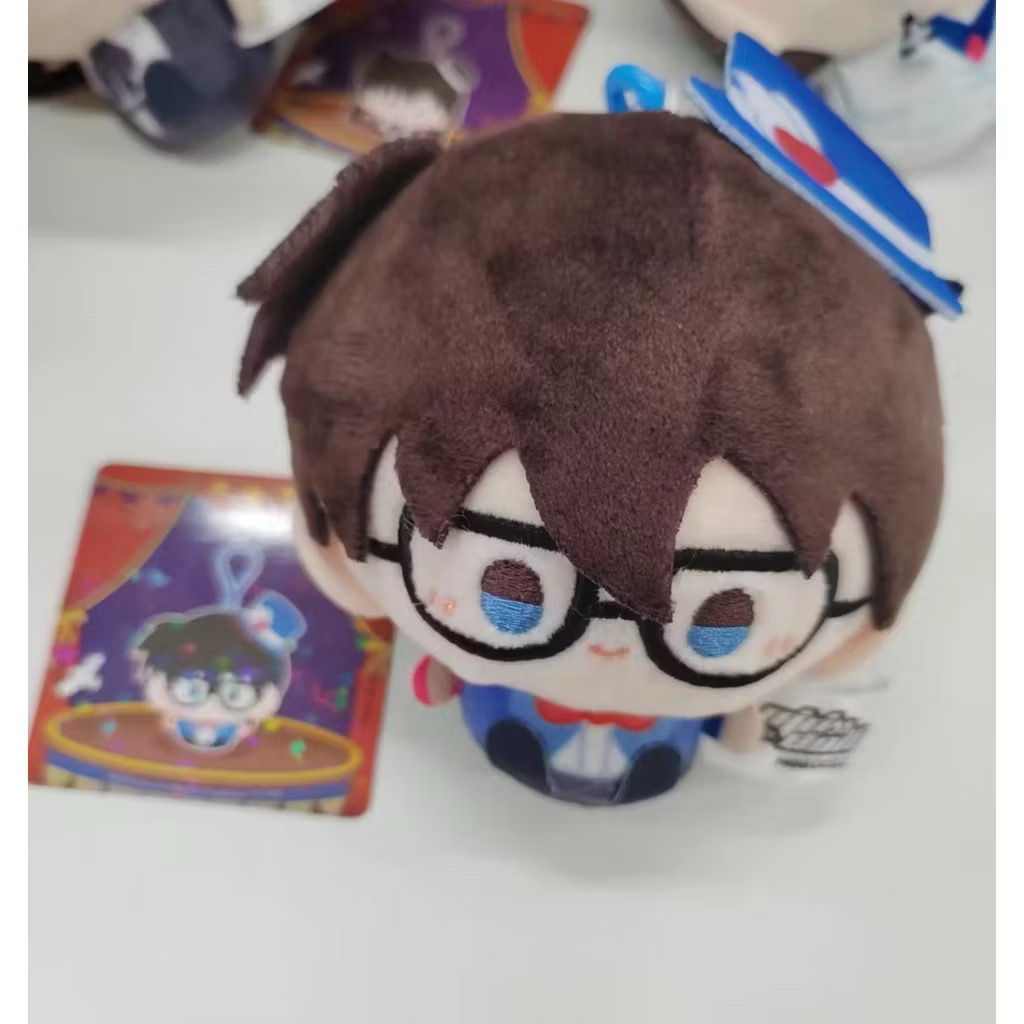 ตุ๊กตาพวงกุญแจ MINIDOLL - Detective Conan - Magic Stage Series - Round Keychain Plush Toy by SCLA