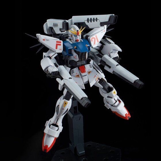 PRE-ORDER : MG 1/100 GUNDAM F91 VER. 2.0 BACK CANNON TYPE & TWIN VSBR SET UP TYPE PLASTIC MODEL