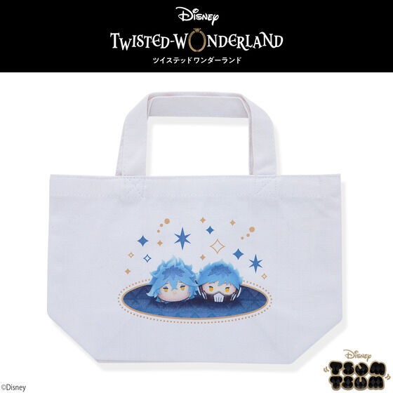 PRE-ORDER : Disney Twisted Wonderland Tsum Tsum Lunch Tote