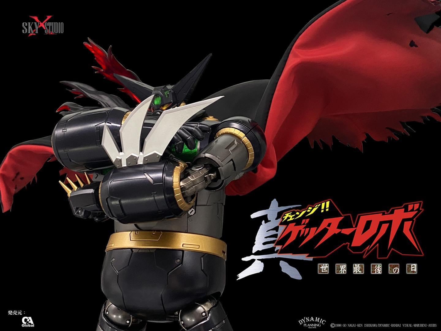 Pre-order : "Getter Robot: The Last Day" Black Getter by Sky X Studio