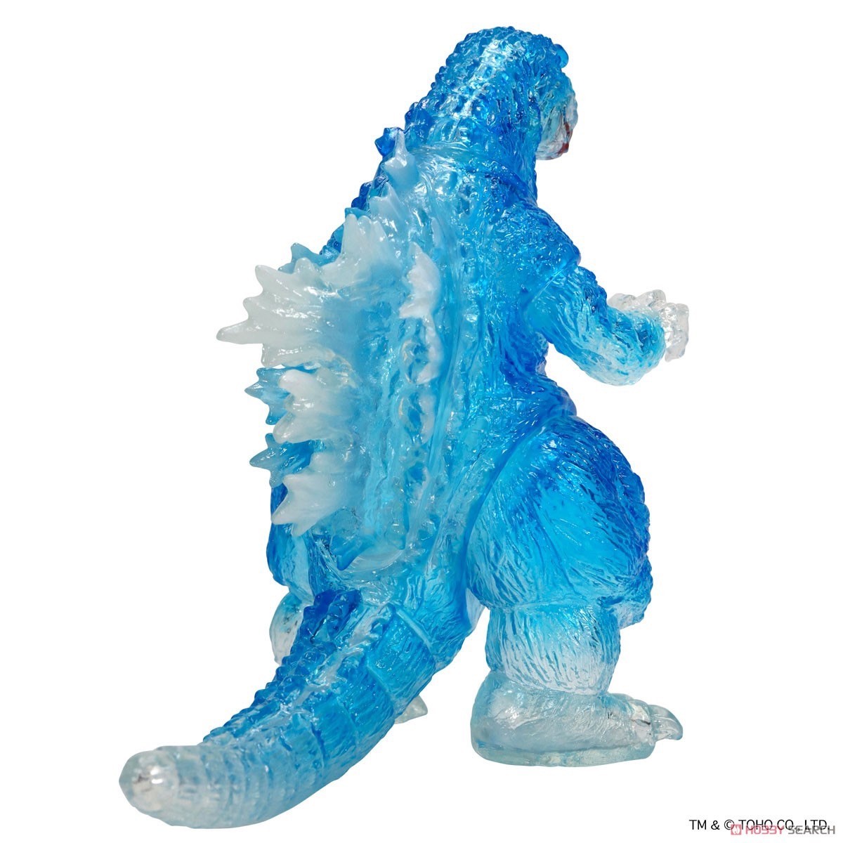 Godzilla - CCP Middle Size Series Godzilla EX Vol.3 Godzilla (2001) Clear Blue Ver. Soft Vinyl (Lot JP) by CCP