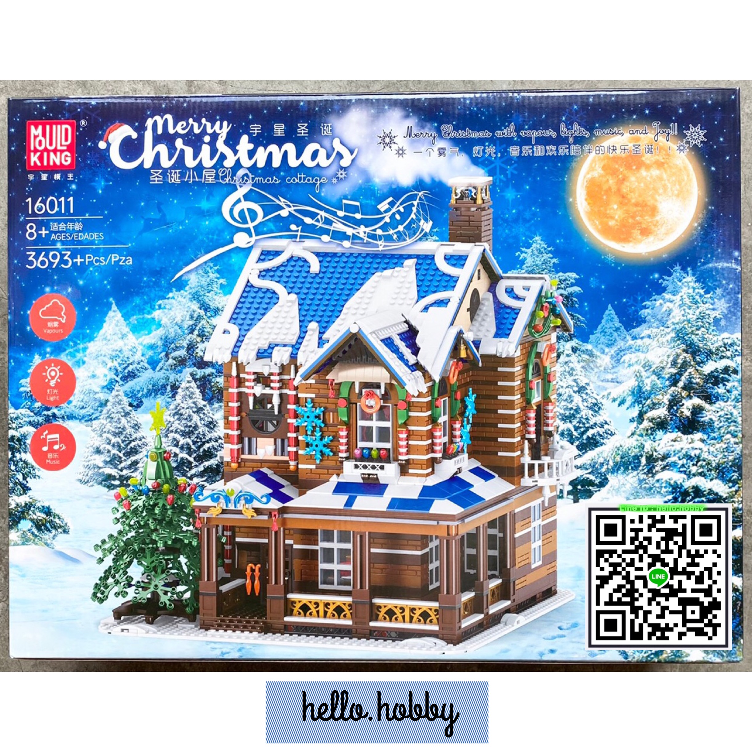 Mould king 16011 Christmas House 3693pcs