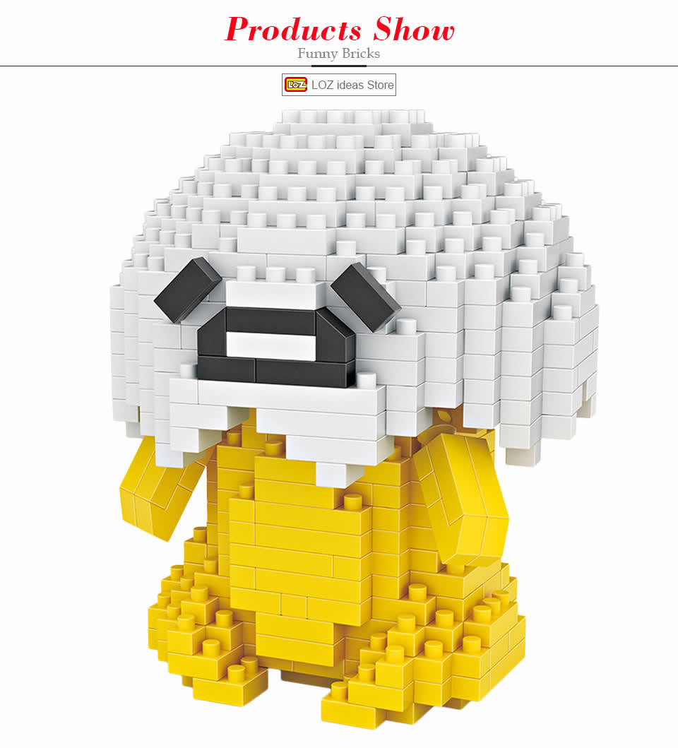 LOZ 9769 Gudetama Sushi Assembly 450pcs