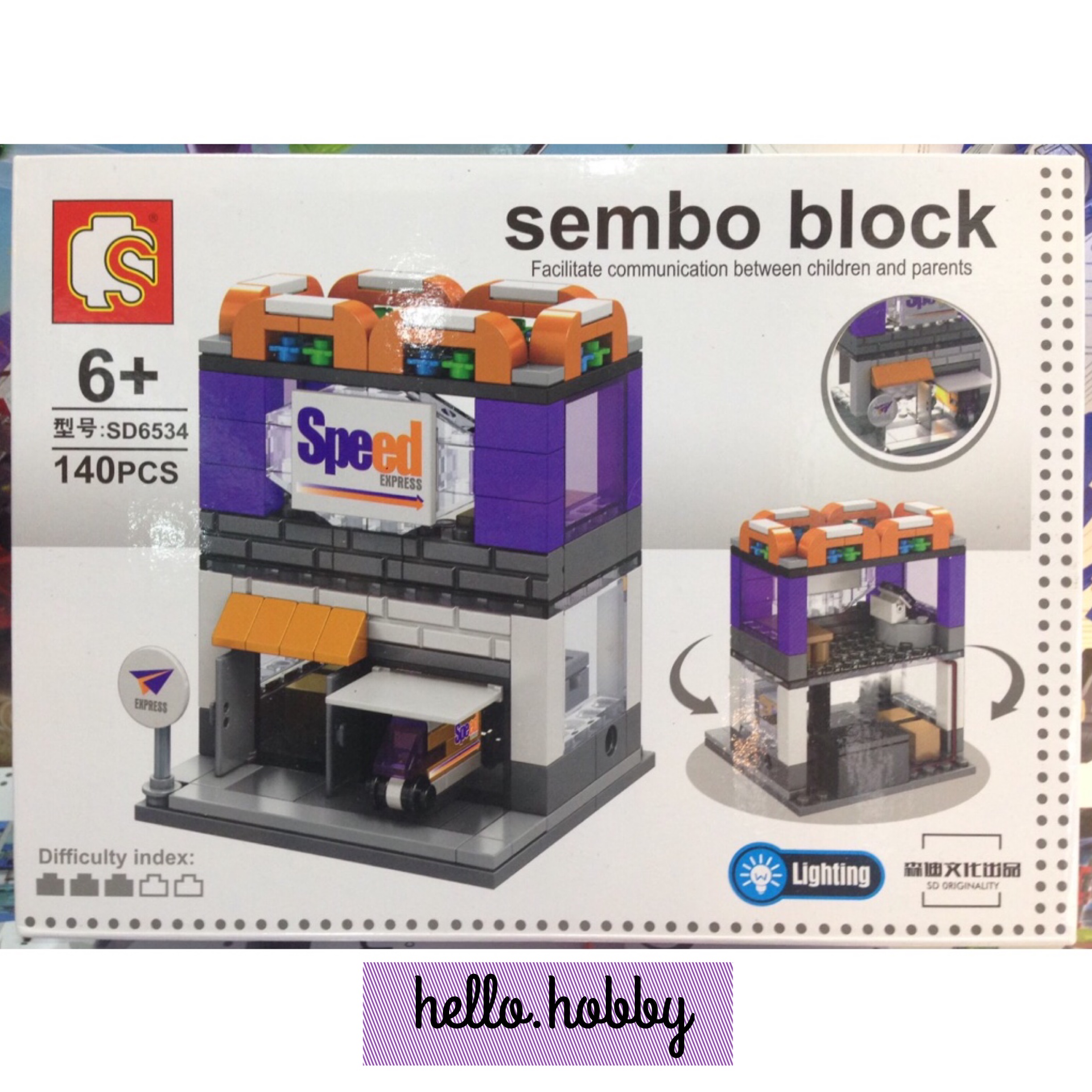 Sembo Block - SD6534 - 140pcs (มีไฟ)