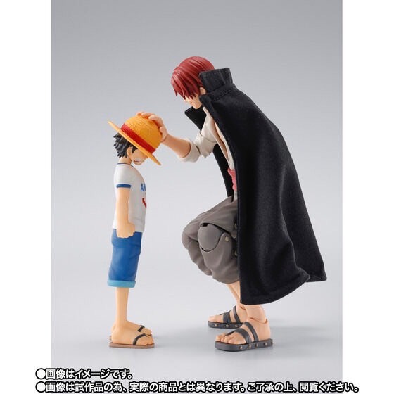 PRE-ORDER : S.H.Figuarts Red-Haired Shanks & Monkey D. Luffy (KID ERA)