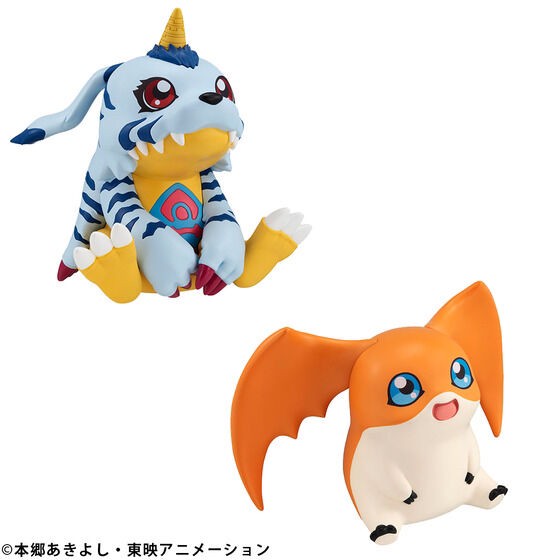 PRE-ORDER : Rukappu Digimon Adventure Gabumon & Patamon Set [Limited: with Cushion]