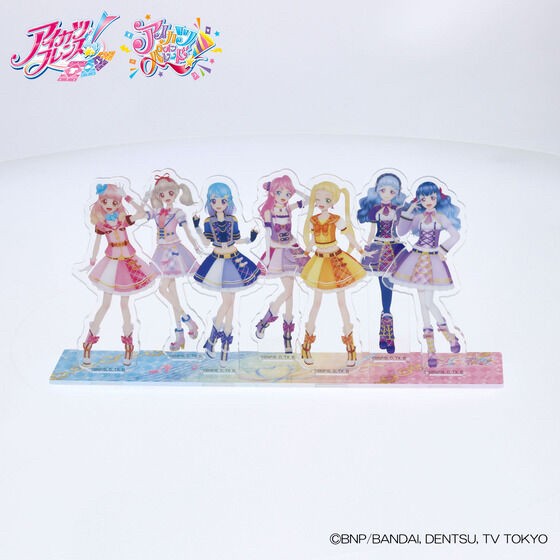 PRE-ORDER : Aikatsu! Series Acrylic Stand (DCDver.) Aikatsu Friends! & Aikatsu on Parade! Set