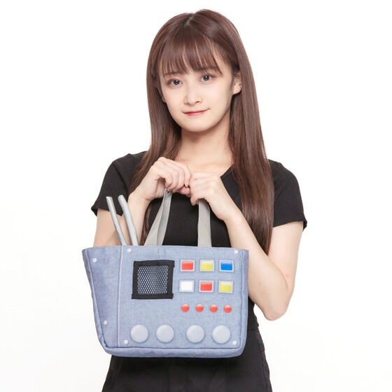 PRE-ORDER : Ultraman Series Alien Zarab Portable Electronic Brain Type Tote Bag