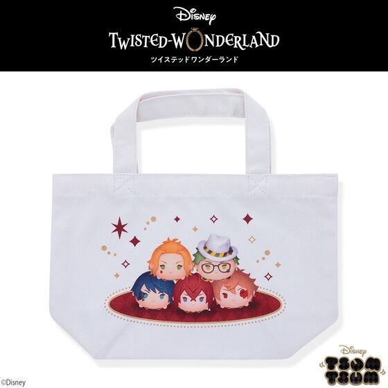 PRE-ORDER : Disney Twisted Wonderland Tsum Tsum Lunch Tote