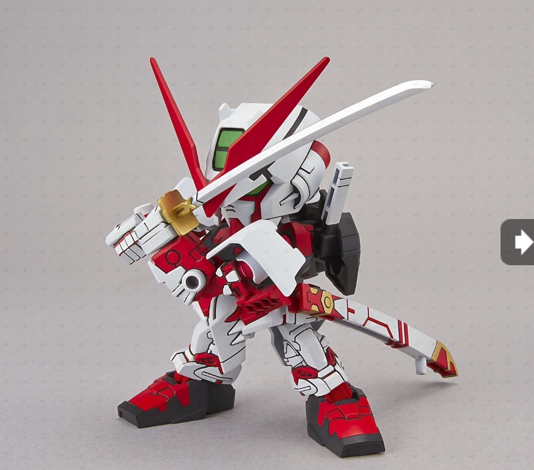 SD GUNDAM EX-STANDARD 007 Gundam Astray Red Frame by Bandai
