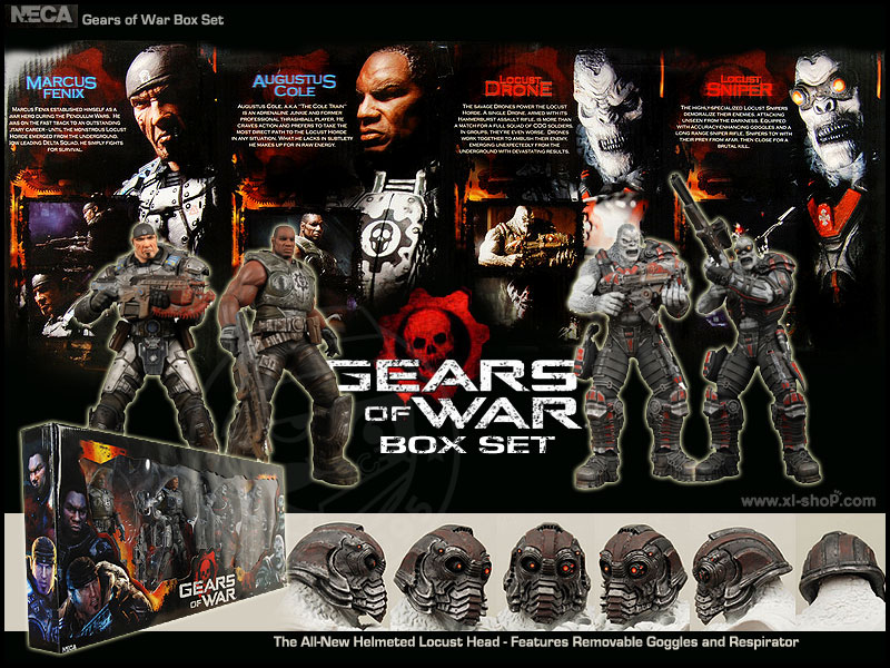 Gears of War Series 1 Box Set by Neca