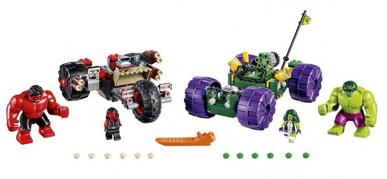 Decool 7125 Hulk vs. Red Hulk 378pcs