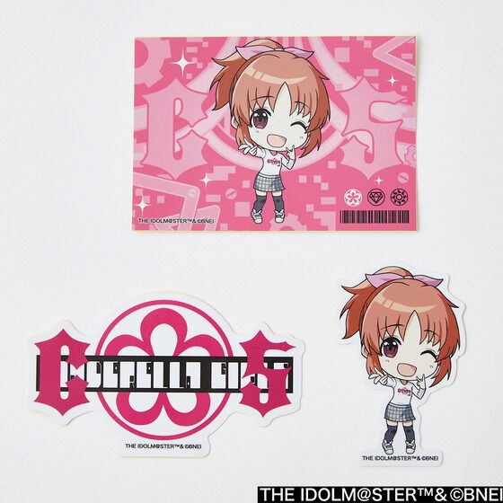 PRE-ORDER : The Idolmaster Cinderella Girls x R4G 2nd (C5) Sticker Set