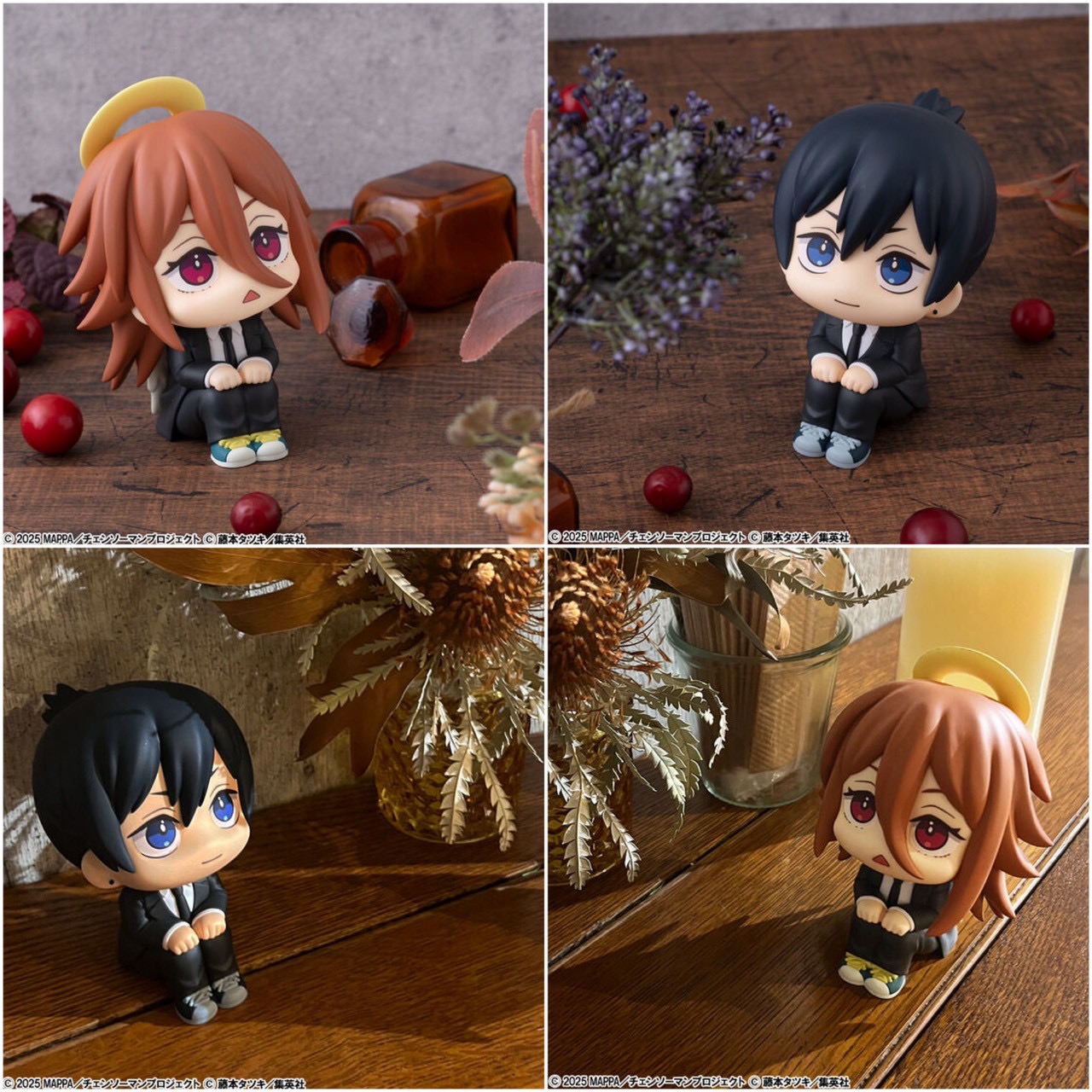 PRE-ORDER : Rukappu "Chainsaw Man Reze Arc" Aki Hayakawa Smiling Ver. & Angel Devil Set (Includes Limited Edition Cushion)