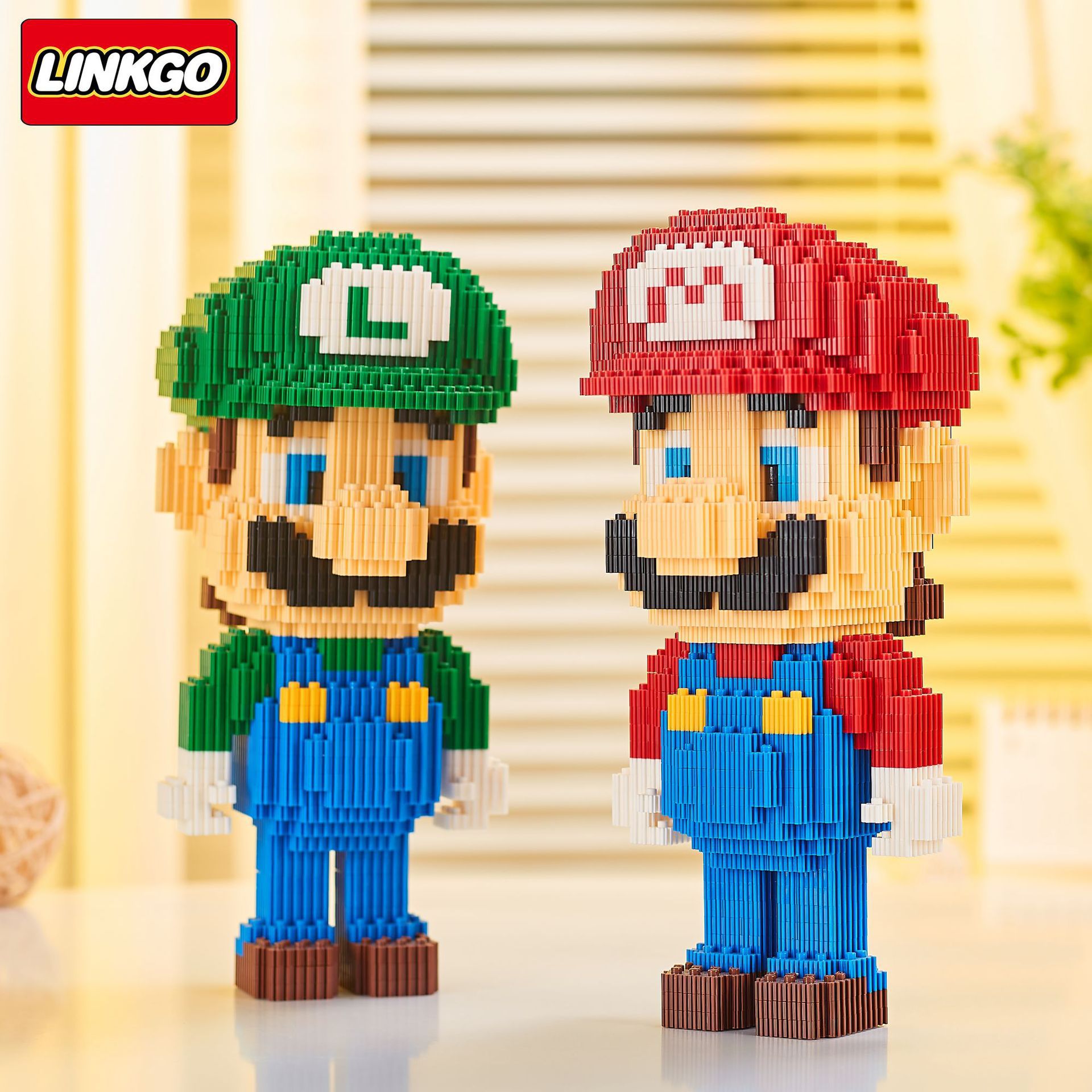 เลโก้นาโนแบบเฟืองไซส์ XXL - Linkgo 68425-68426 Super Mario