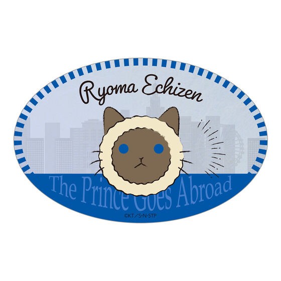 PRE-ORDER : New Prince of Tennis The Prince Goes Abroad Luggage Sticker Set