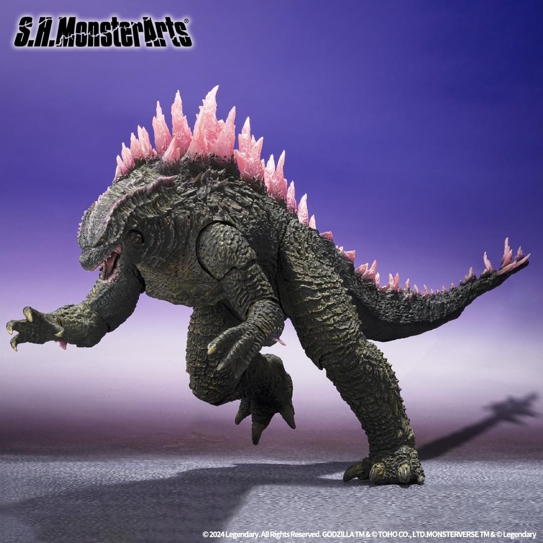 PRE-ORDER : S.H.MonsterArts GODZILLA (2024) EVOLVED Ver. FROM GODZILLA × KONG: THE NEW EMPIRE