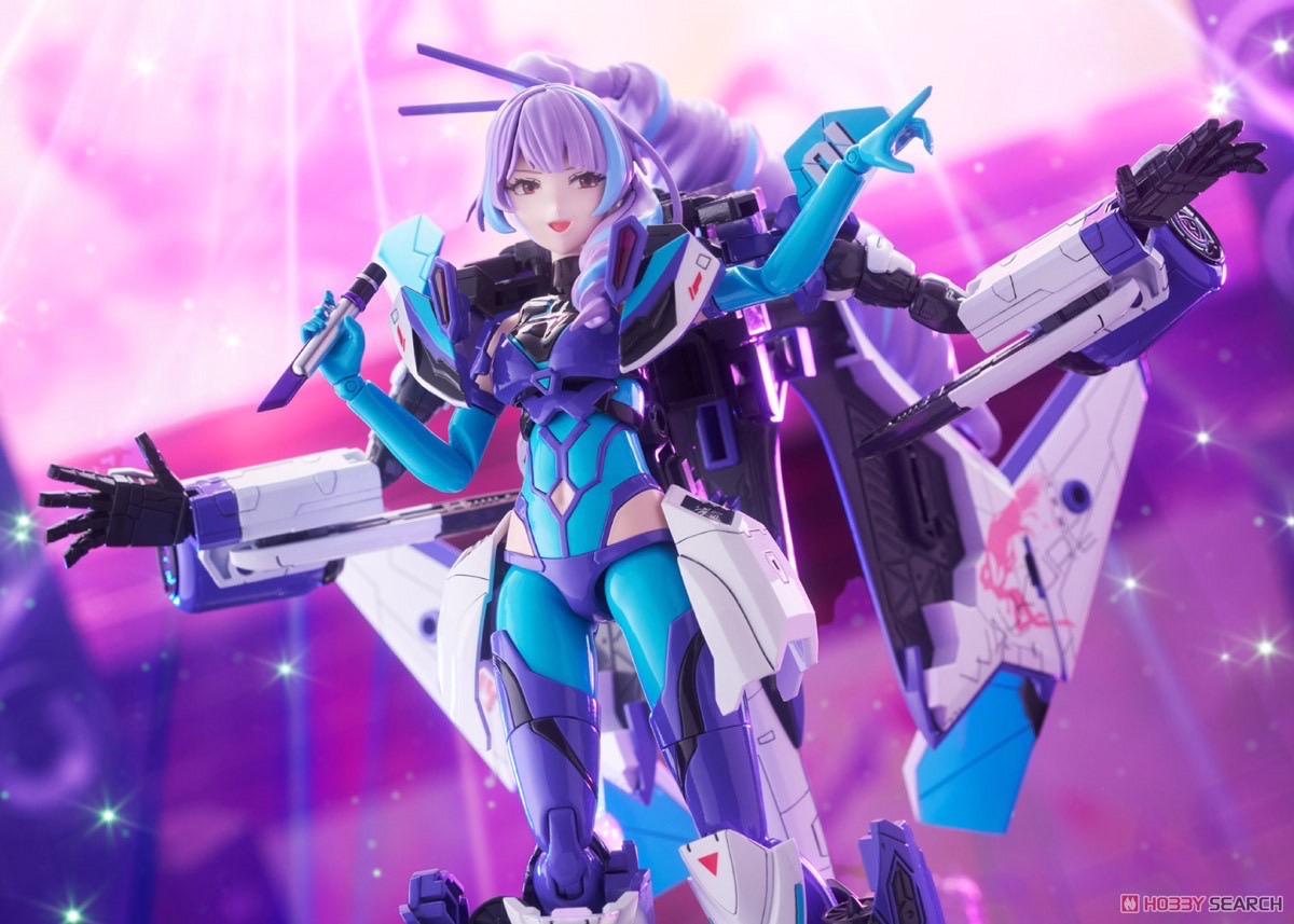 Pre-order : V.F.G. Macross Delta VF-31J Siegfried Mikumo Guynemer Plastic Model Kit by Aoshima