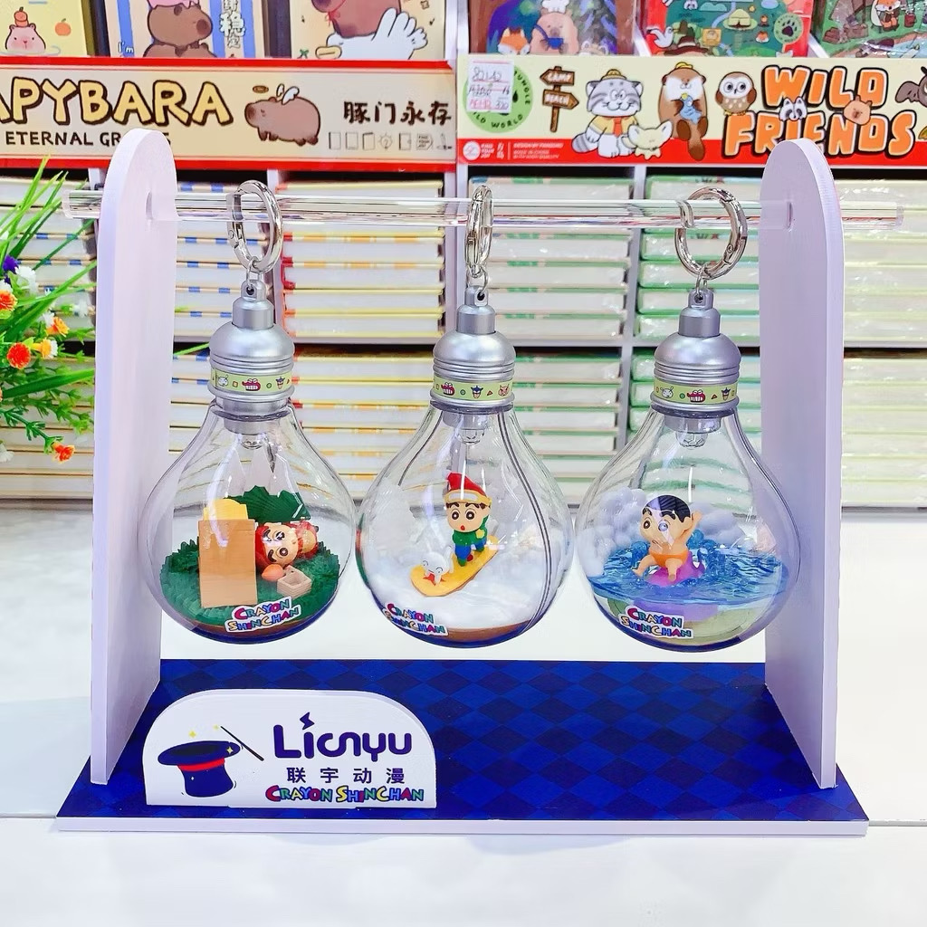 โมเดลได้ 1 ตัว - Crayon Shinchan - Adventure in The Light Bulb Series by Lianyu (มีไฟ)