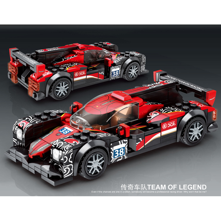 Sembo block 607300-607304 Jackie Chan DC Racing