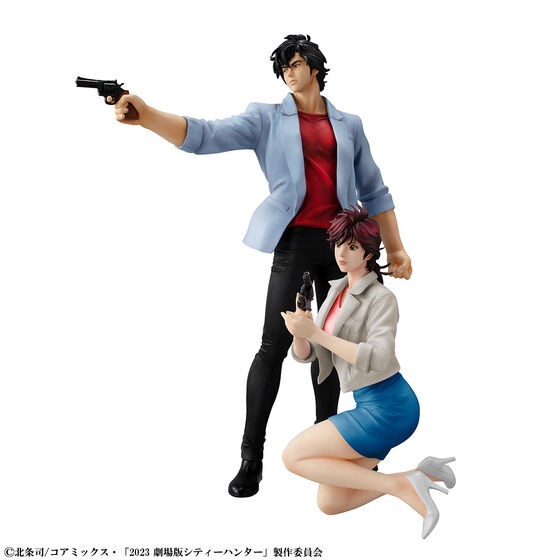 PRE-ORDER : G.E.M. Series City Hunter Angel Dust Ryo Saeba & Kaori Makimura