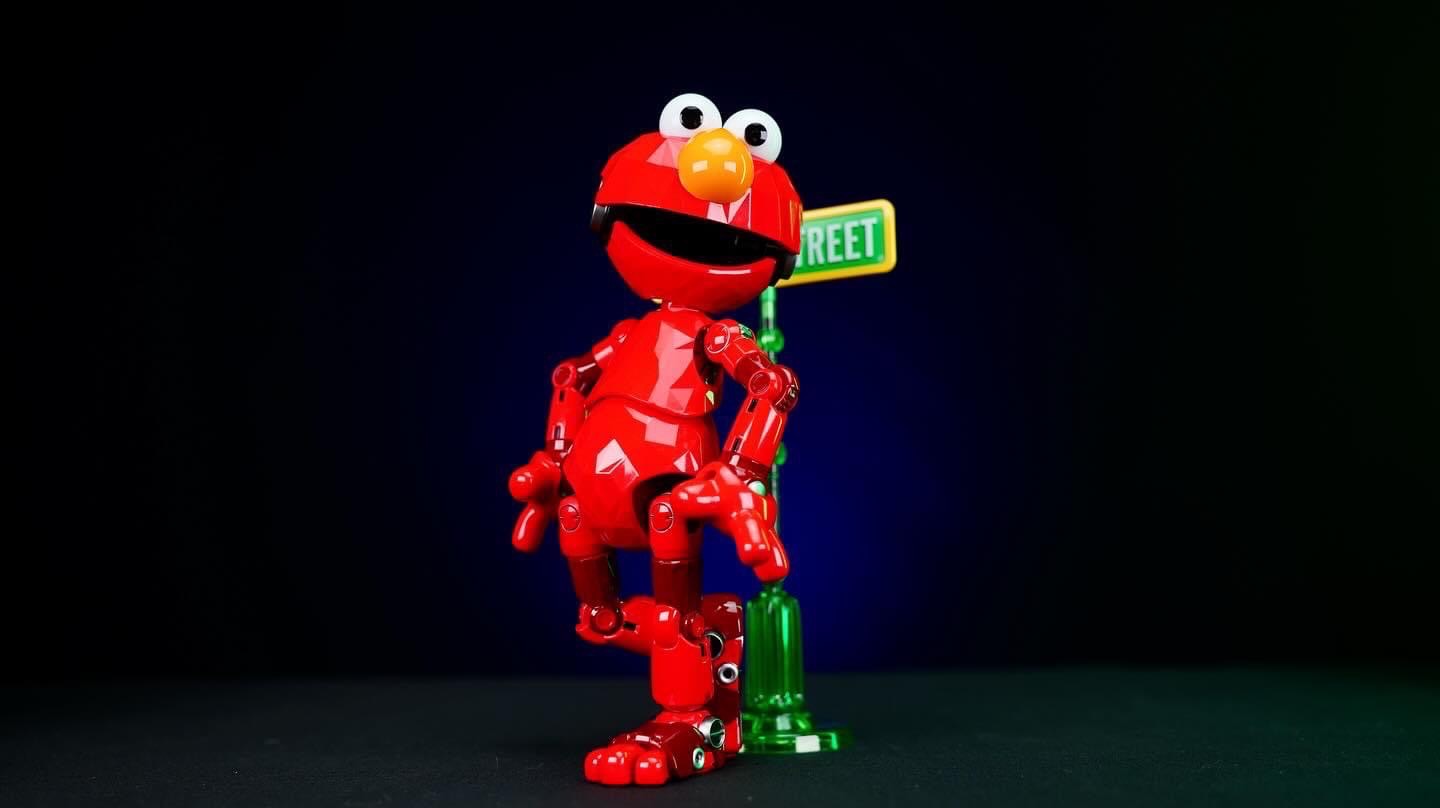หุ่นยนต์ CARBOTIX - Sesame Street DX Ver. (Set of 3 : Elmo & Cookie Monster & Big Bird) by Blitzway (มีกล่องน้ำตาล)