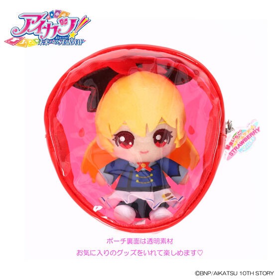 PRE-ORDER : Aikatsu! 10th STORY Hoshimiya Ichigo Dome Tour STRAWBERRY WORLD Pouch