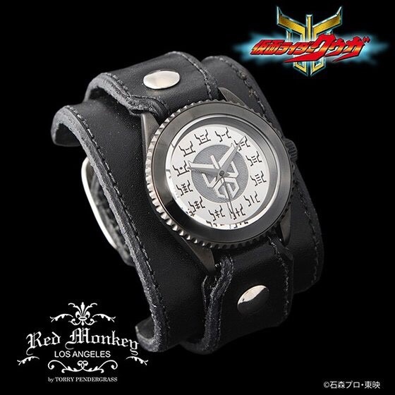 PRE-ORDER : Kamen Rider Kuuga x Red Monkey designs Collaboration Wristwatch Silver925 High-End Model