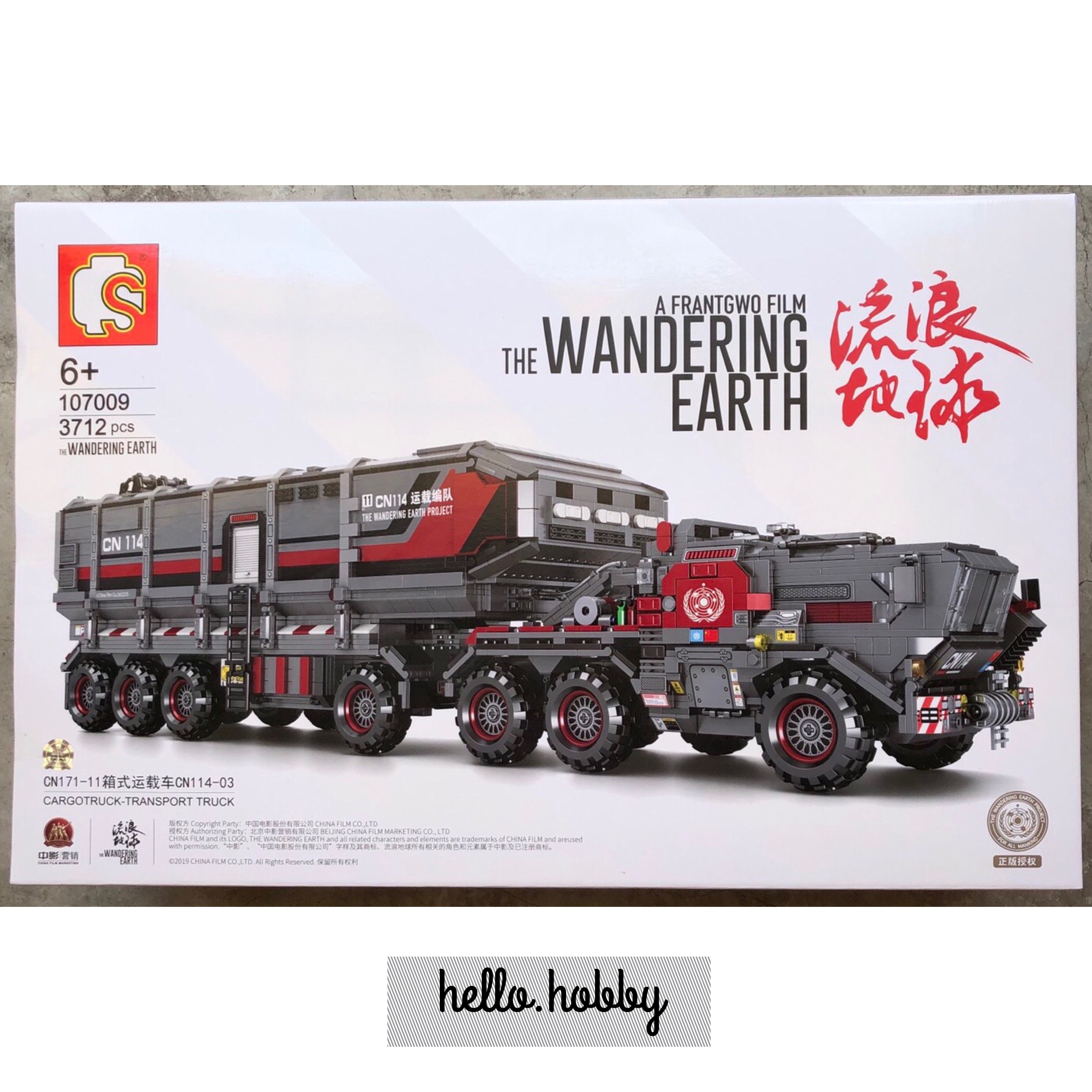Sembo block 107009 Cargo Truck-Transport Truck 3712pcs