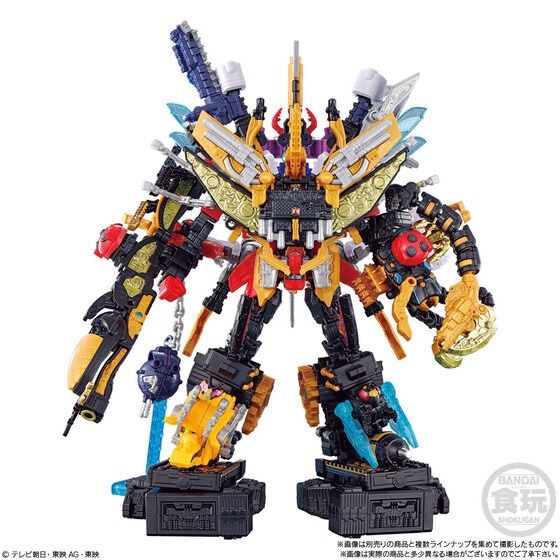 PRE-ORDER : Mini Pla Shugod Combination Series 04 King Caucasus Kabuto & Guardian Hercules Set