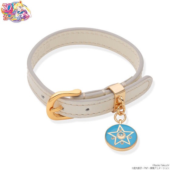 PRE-ORDER : Bishoujo Senshi Sailor Moon Genuine Leather Communication Device Bracelet