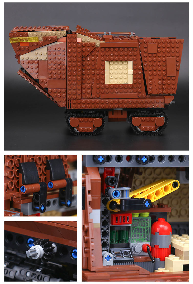 Lepin 05146 Star Wars Sandcrawler 1388pcs