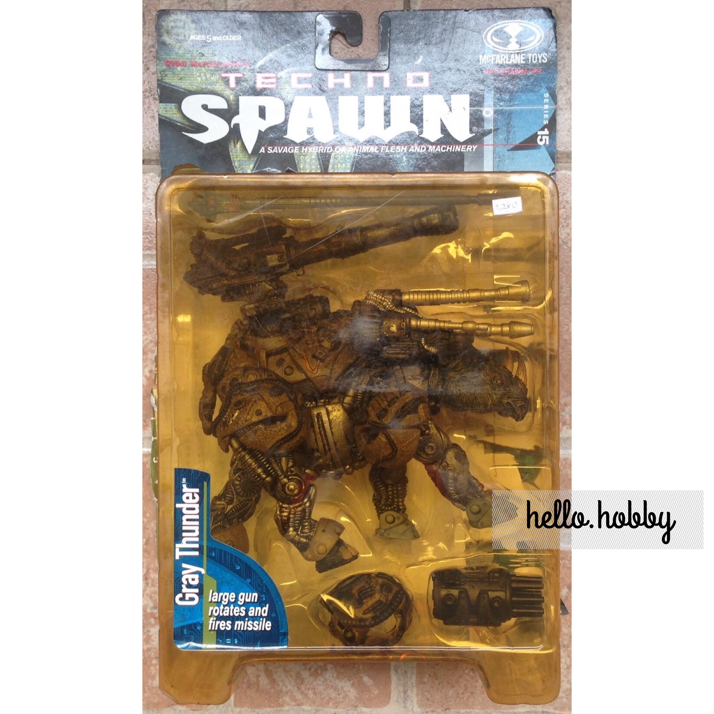 Spawn Series 15 - Techno Spawn - Gray Thunder